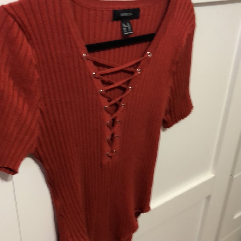 Forever 21 Ribbed Bodysuit Collection - Picture 4 of 6